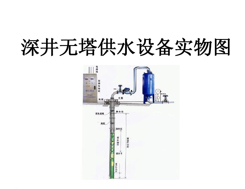 咸阳高新区井泵无塔式供水设备